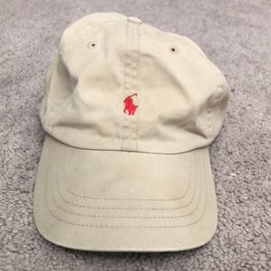 Tan polo hat